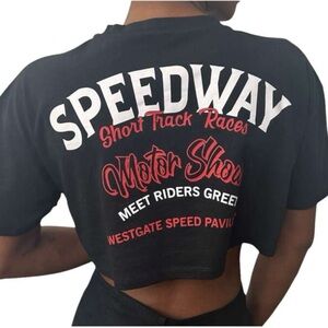 SHEIN Black Crop Top